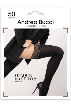 50 Denier Opaque Lace Top Hold Up 03/02462 -Stockings Shop andrea bucci 50 denier opaque lace top hold up 03 02462 p5150 38331 image