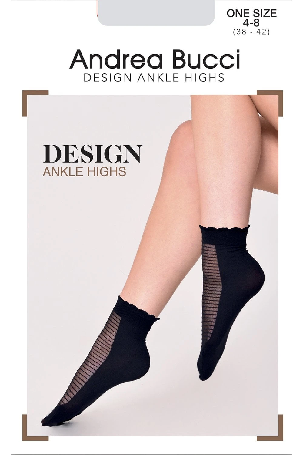 Two Tone Opaque-Sheer Design Ankle Highs 03/05142 1 Two Tone Opaque-Sheer Design Ankle Highs 03/05142