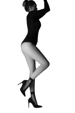 Ultimate Sheer Luxury 15D Shine Ankle High Socks AVZ7