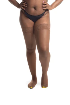 Luxury Nude Hold Ups -Stockings Shop brown skin essentials luxury nude hold ups p5124 38051 image