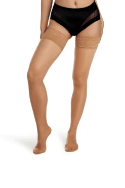 Luxury Nude Hold Ups -Stockings Shop brown skin essentials luxury nude hold ups p5124 38052 image
