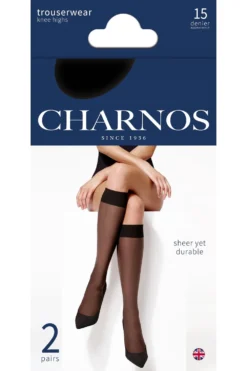 15 Denier Trouserwear Knee High 2PP