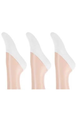 3PP Organic Cotton Invisible Trainer Liners CGJF -Stockings Shop charnos 3pp organic cotton invisible trainer liners cgjf p5331 40296 image