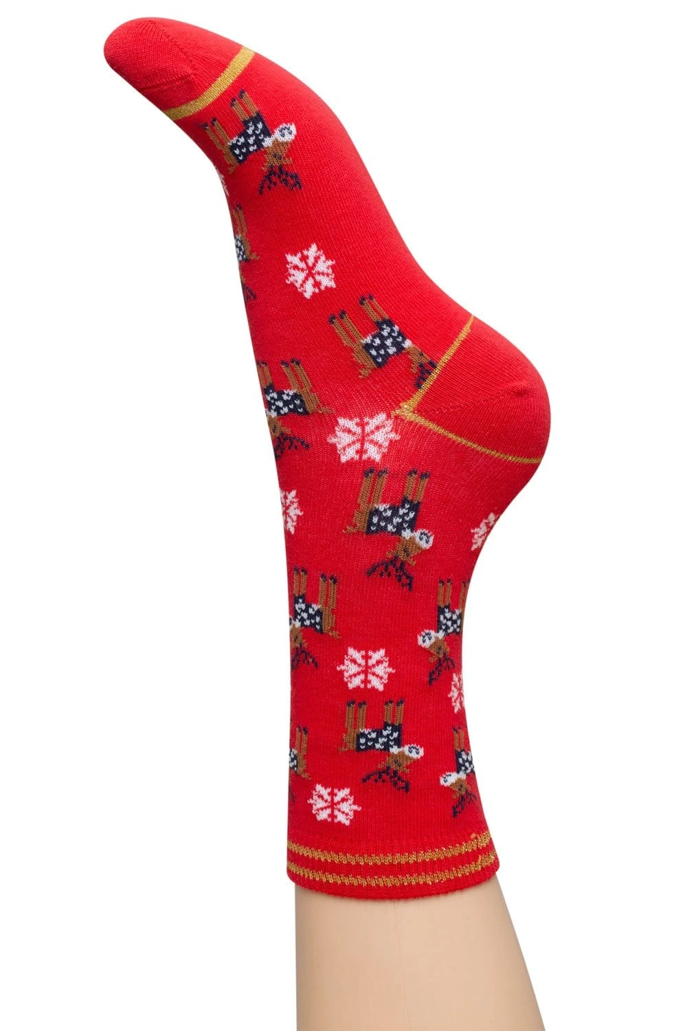 All Over Reindeer Christmas Socks CGCE 1 All Over Reindeer Christmas Socks CGCE