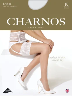 Bridal 10 Denier Lace Top Stocking
