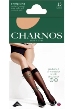 Medium Energising 15 Denier Support Knee Highs