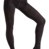 Fashion Lurex Fleece Tights