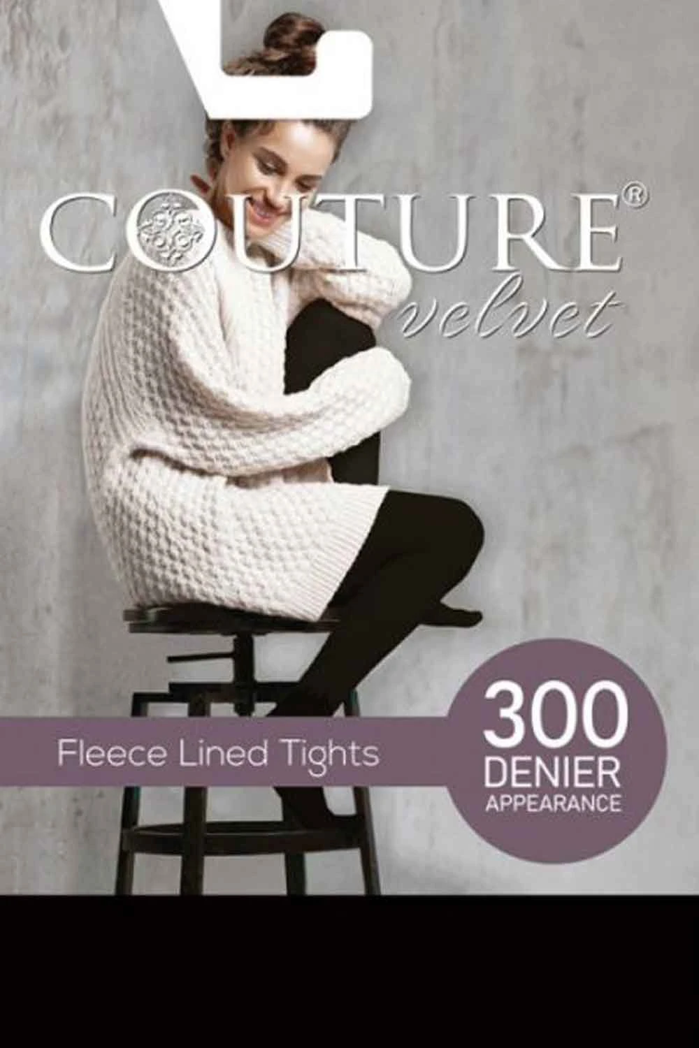 Velvet Feel 300 Fleece Lined Tights 3 Velvet Feel 300 Fleece Lined Tights - Image 3