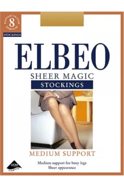 Sheer Magic Medium Support Stockings 428
