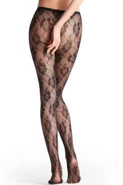 Falke Garden Floral Tights 41283 -Stockings Shop falke garden floral tights 41283 p5419 41604 image