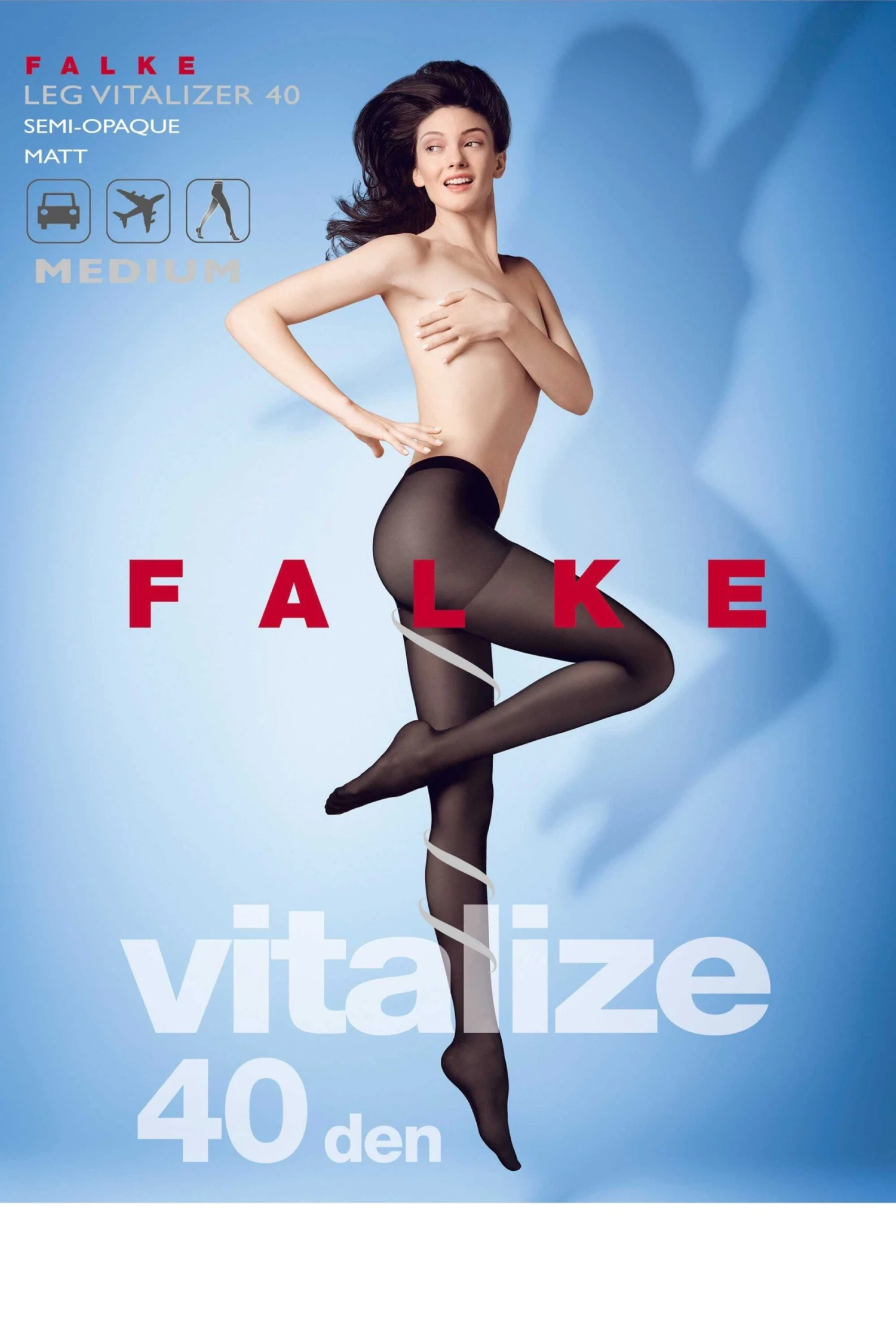 Falke Leg Vitalizer 40 Support Tights 2 Falke Leg Vitalizer 40 Support Tights - Image 2