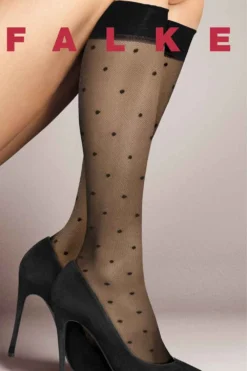 Falke Polka Dot Knee High Socks 41852
