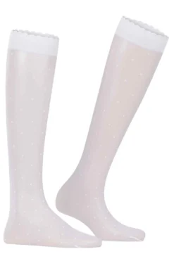 Falke Polka Dot Knee High Socks 41852 -Stockings Shop falke polka dot knee high socks 41852 p5437 42026 image