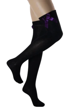Overknee Bow Socks