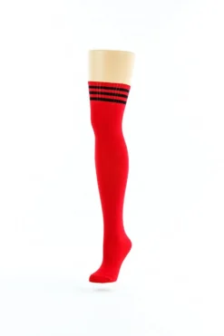 Overknee Stripe Sports Socks