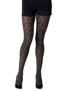 GIPSY Leopard Print Tights 1535