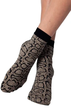 GIPSY Snake Ankle High Socks 1729