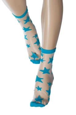 GIPSY Transparent Sheer Star Ankle Sock 1712 -Stockings Shop gipsy transparent sheer star ankle sock 1712 p4096 26387 zoom scaled