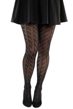 GIPSY Zig Zag Pelerine Tights 1595