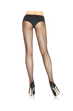 LEG AVENUE Fishnet Tights With Flat Backseam 9015