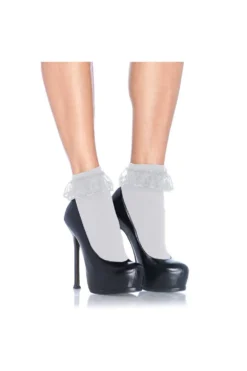 LEG AVENUE Ruffle Anklets 3013