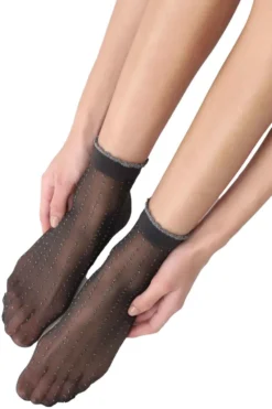 Oroblu Sparkly Glitter Dot Socks -Stockings Shop oroblu sparkly glitter dot socks p5392 41071 image