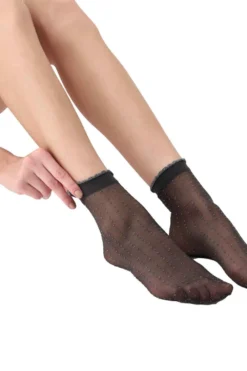 Oroblu Sparkly Glitter Dot Socks -Stockings Shop oroblu sparkly glitter dot socks p5392 41072 image