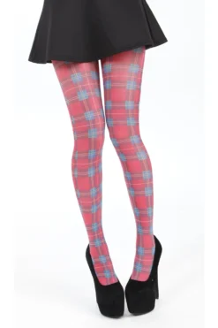 Jackson Tartan Printed Tights