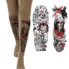 Street Art Tattoo Printed Tights