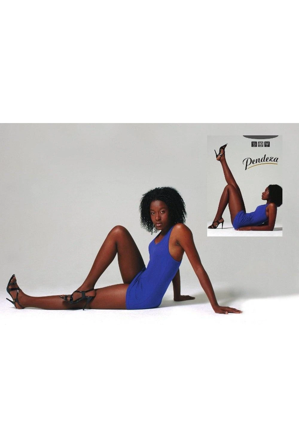 Tone 40 15 Denier Tights 2 Tone 40 15 Denier Tights - Image 2