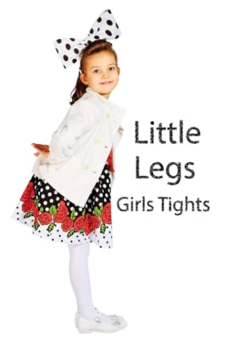 40 Denier Girls Opaque Tights 2PP