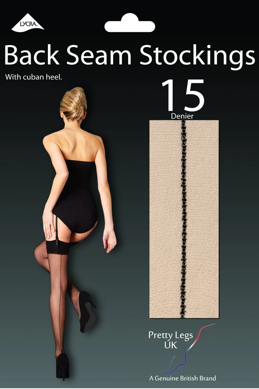 Luxury 15 Denier Back Seam Stockings 2 Luxury 15 Denier Back Seam Stockings - Image 2