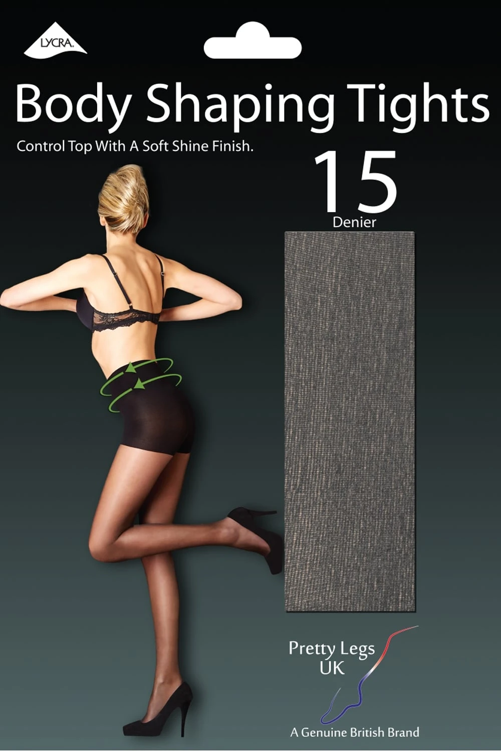 Luxury 15 Denier Body Shaping Sheer Tights BLC 2 Luxury 15 Denier Body Shaping Sheer Tights BLC - Image 2