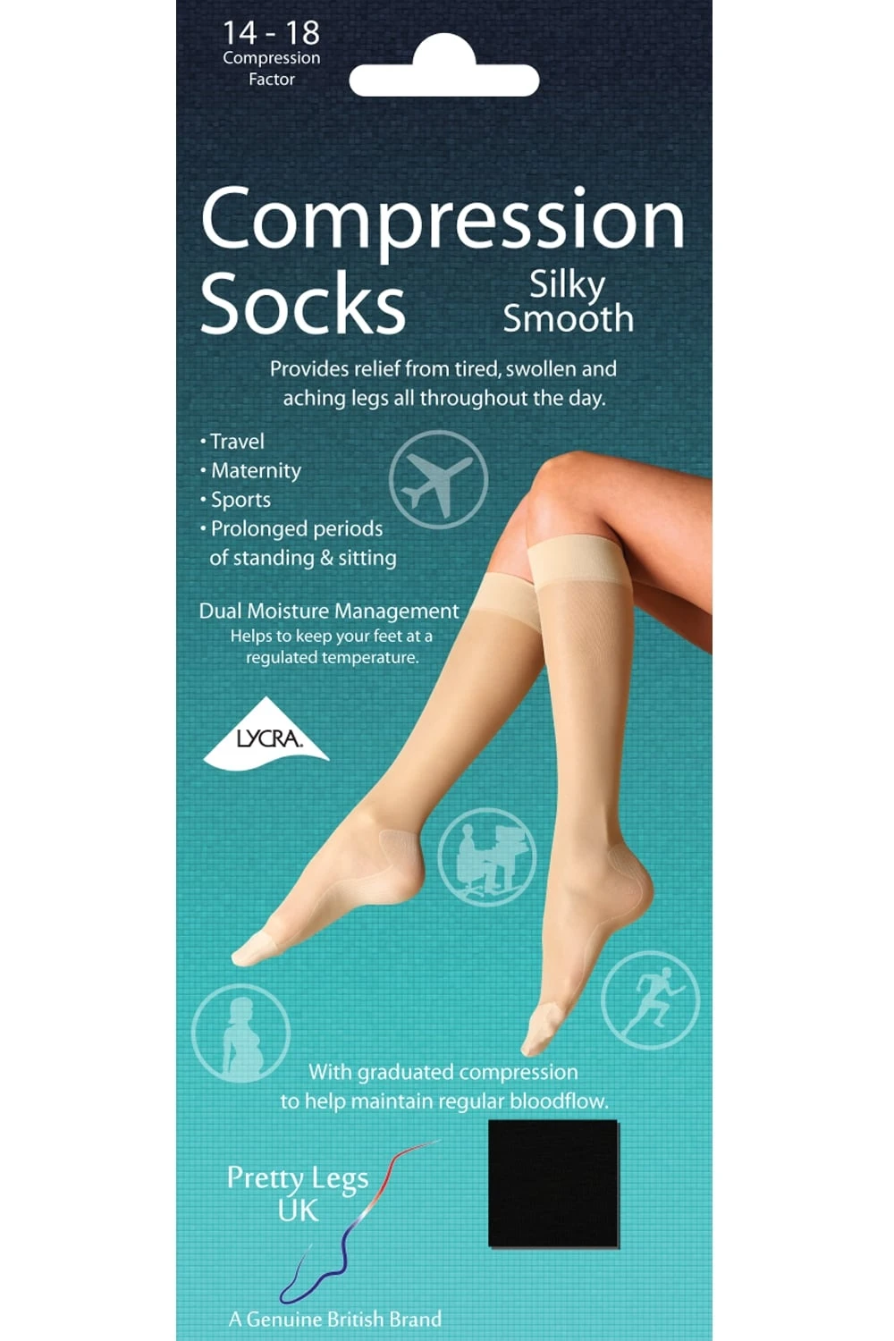 Silky Smooth Compression Socks 2 Silky Smooth Compression Socks - Image 2