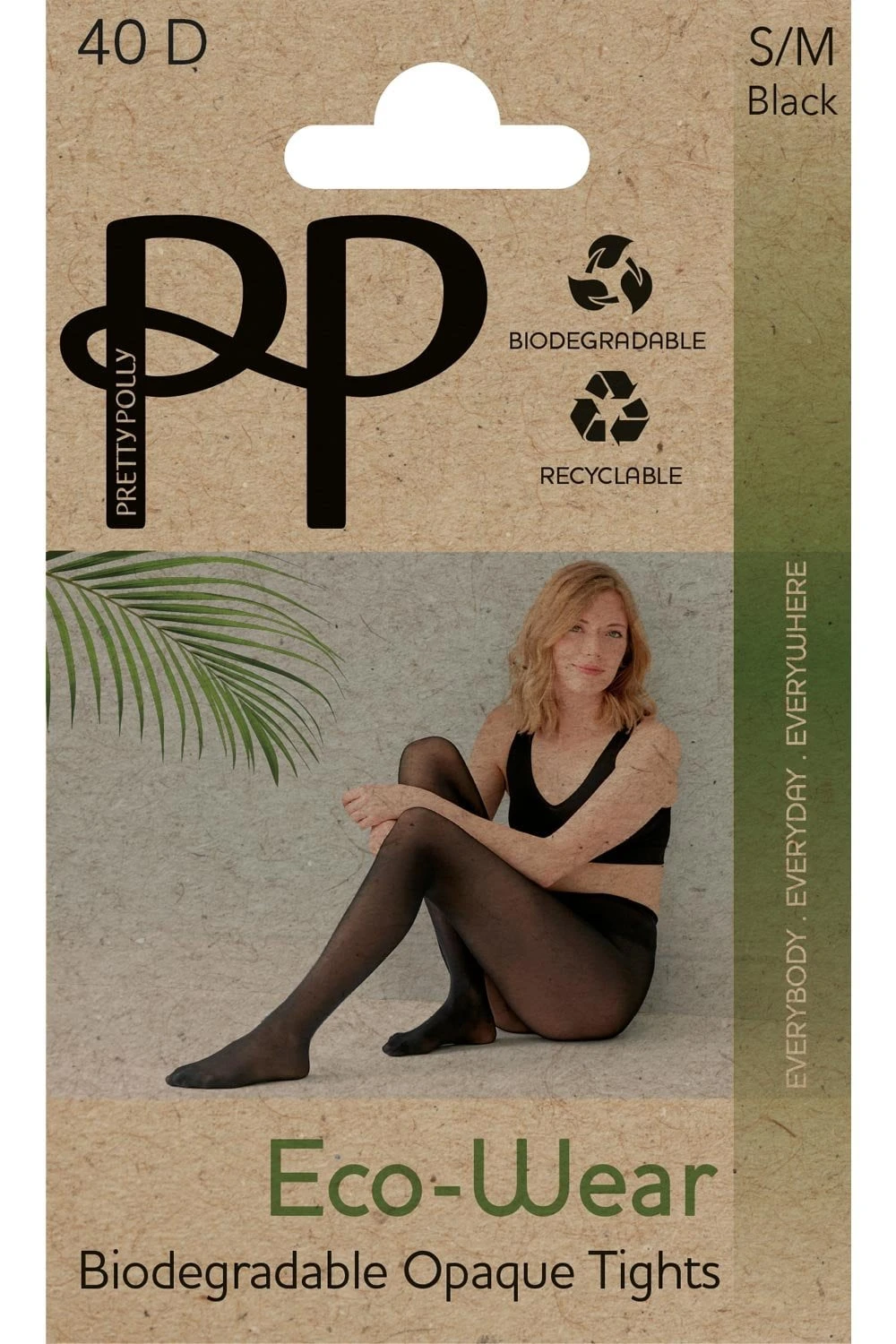 Eco-Wear 40 Denier Opaque Tights 2 Eco-Wear 40 Denier Opaque Tights - Image 2