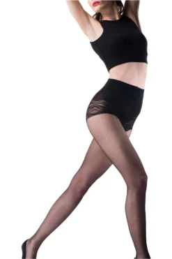 Patterned Brief Medium Shaper Tights AVS9