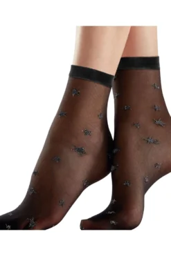 Sparkly Star Mesh Anklets AXY1