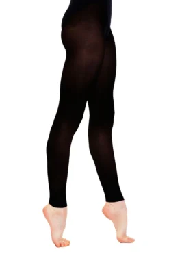 Silky Footless Dance Tights Childrens Sizes
