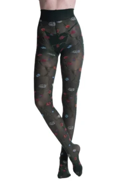 Platino Floral Tights 10 Platino Floral Tights -Stockings Shop trasparenze platino floral tights p4754 38677 image