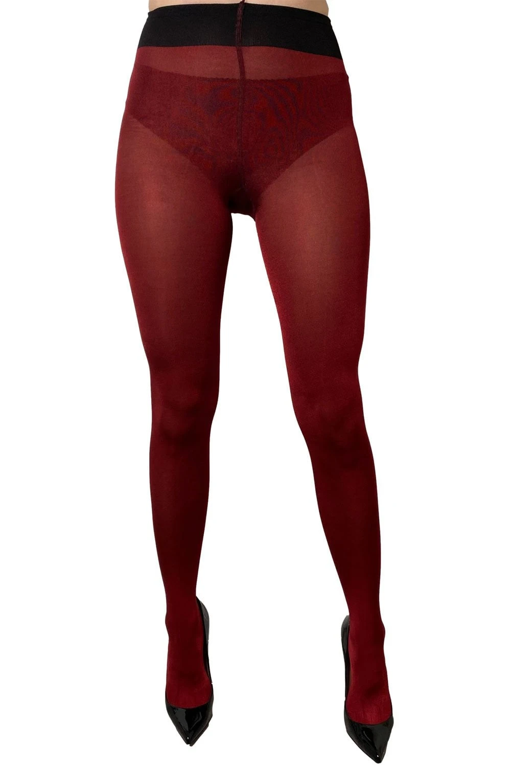 Tarragon Backseam 70 Denier Opaque Tights 3 Tarragon Backseam 70 Denier Opaque Tights - Image 3