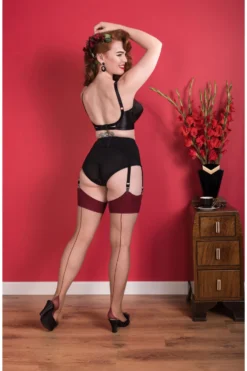 Seamed Stockings Nutmeg/Claret Glamour H2056 -Stockings Shop what katie did seamed stockings nutmeg claret glamour h2056 p4305 29008 zoom scaled
